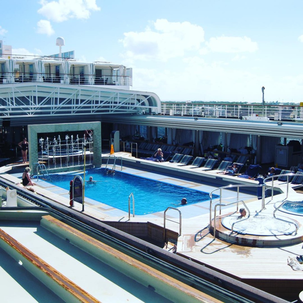 Lido Pool on Holland America Nieuw Amsterdam