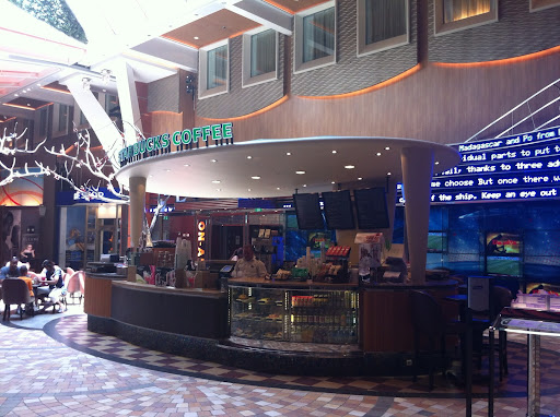 Starbucks on the Royal Promenade aboard Allure of the Seas