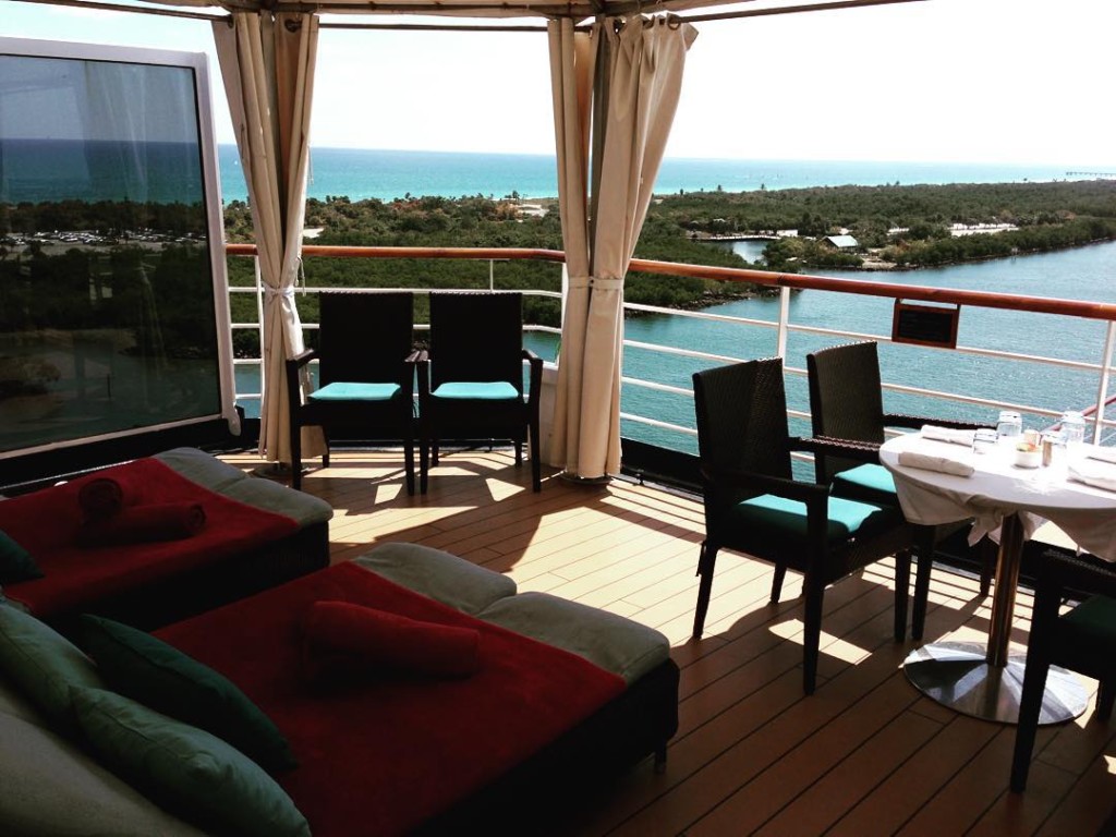 Family Cabana on Holland America Line's Eudoram