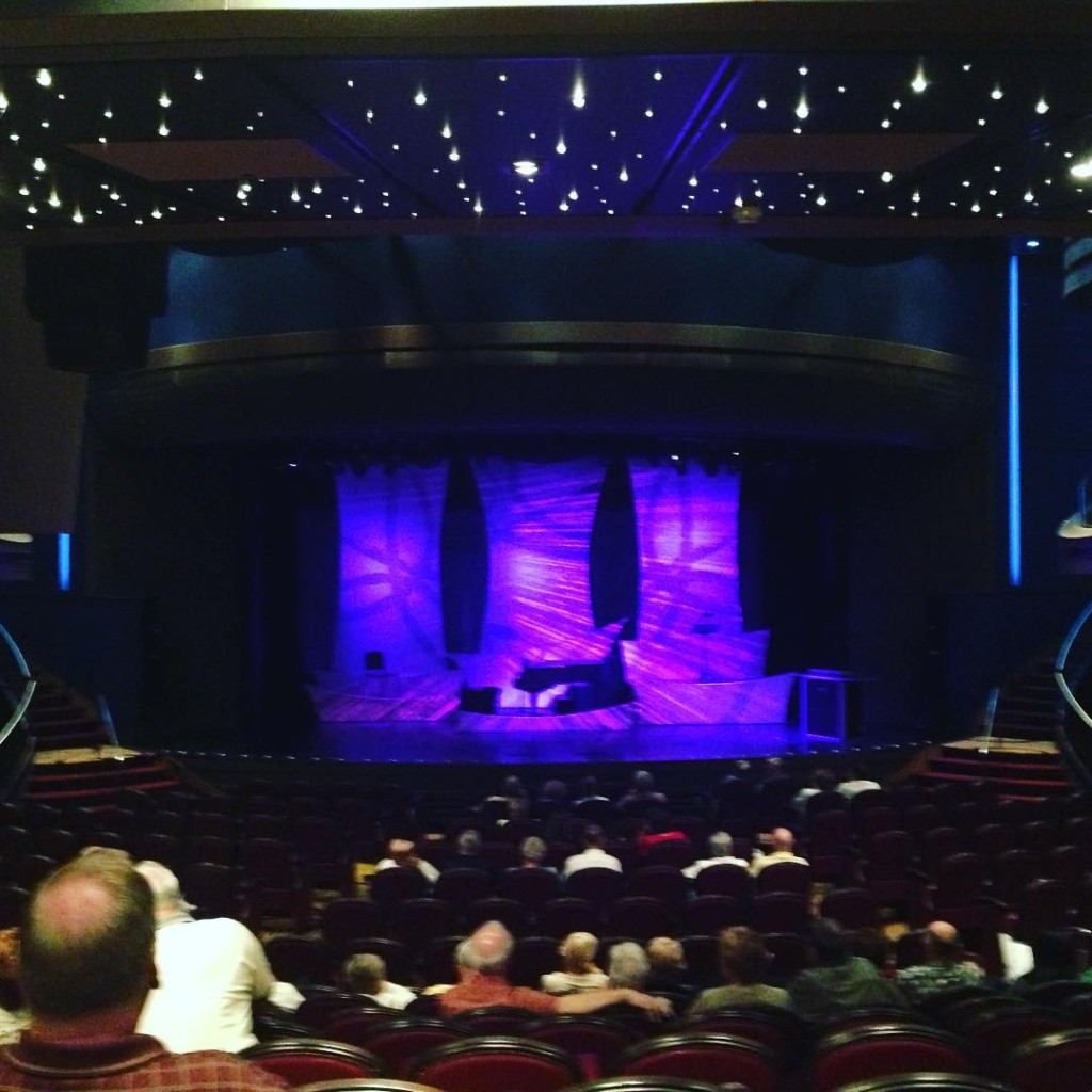 The main stage on Holland America Line's Eurodam