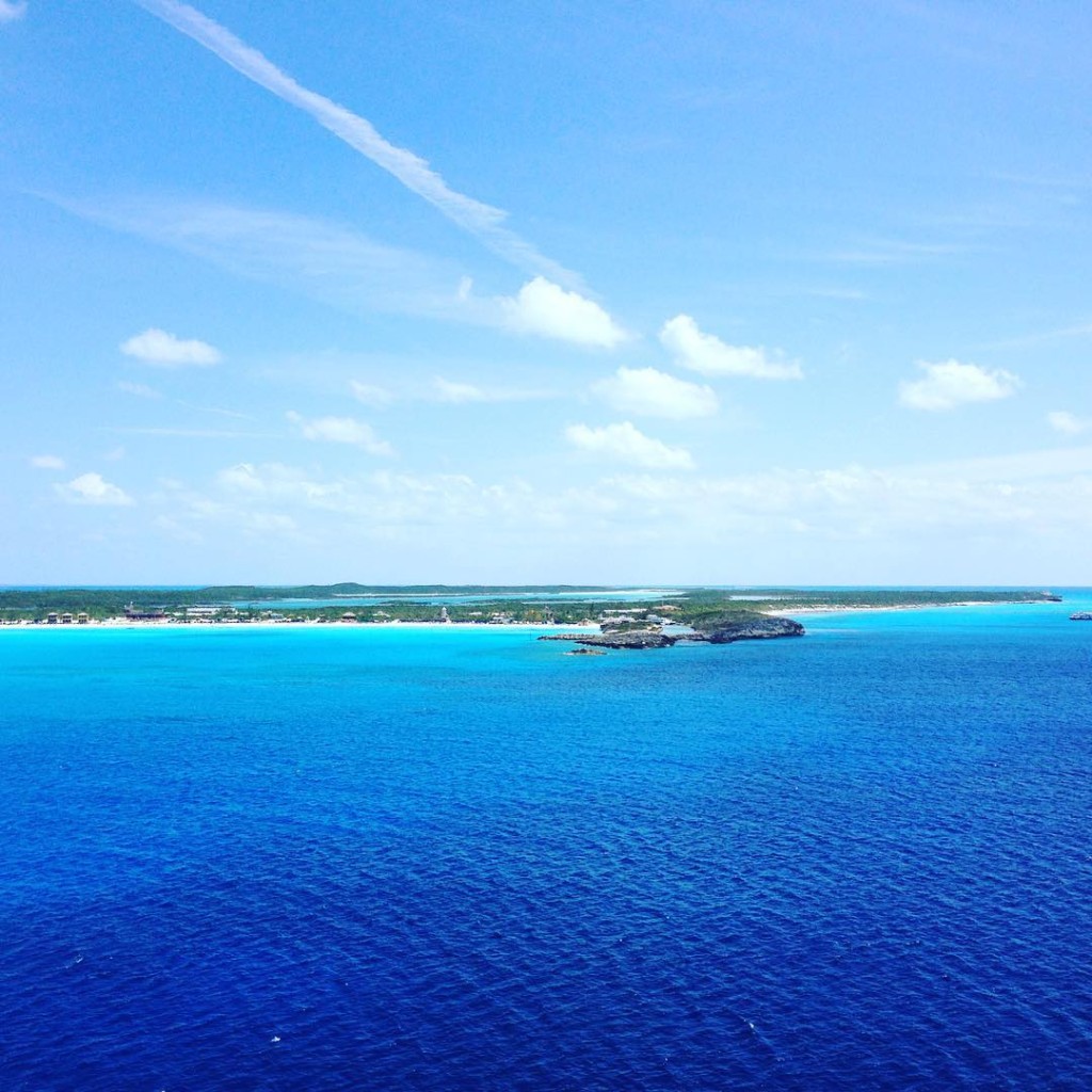 Holland America Line's private island, Half Moon Cay in the Bahamaas