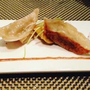 Steamed Dumplings from Tamarind on Holland America Line's Eurodam