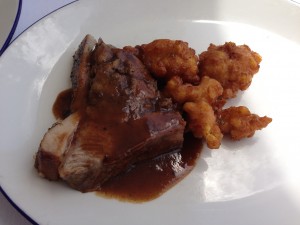 Selections from the day's menu in the Retreat Cabanas onboard the Holland America Line ms Eurodam. Today we celebrated the food of the Philippines.