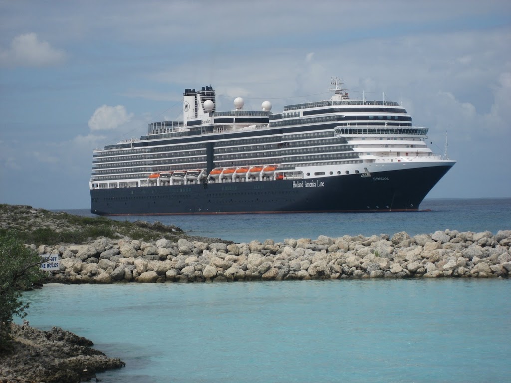 Holland America Line - ms Eurodam as seen from Half Moon Cay