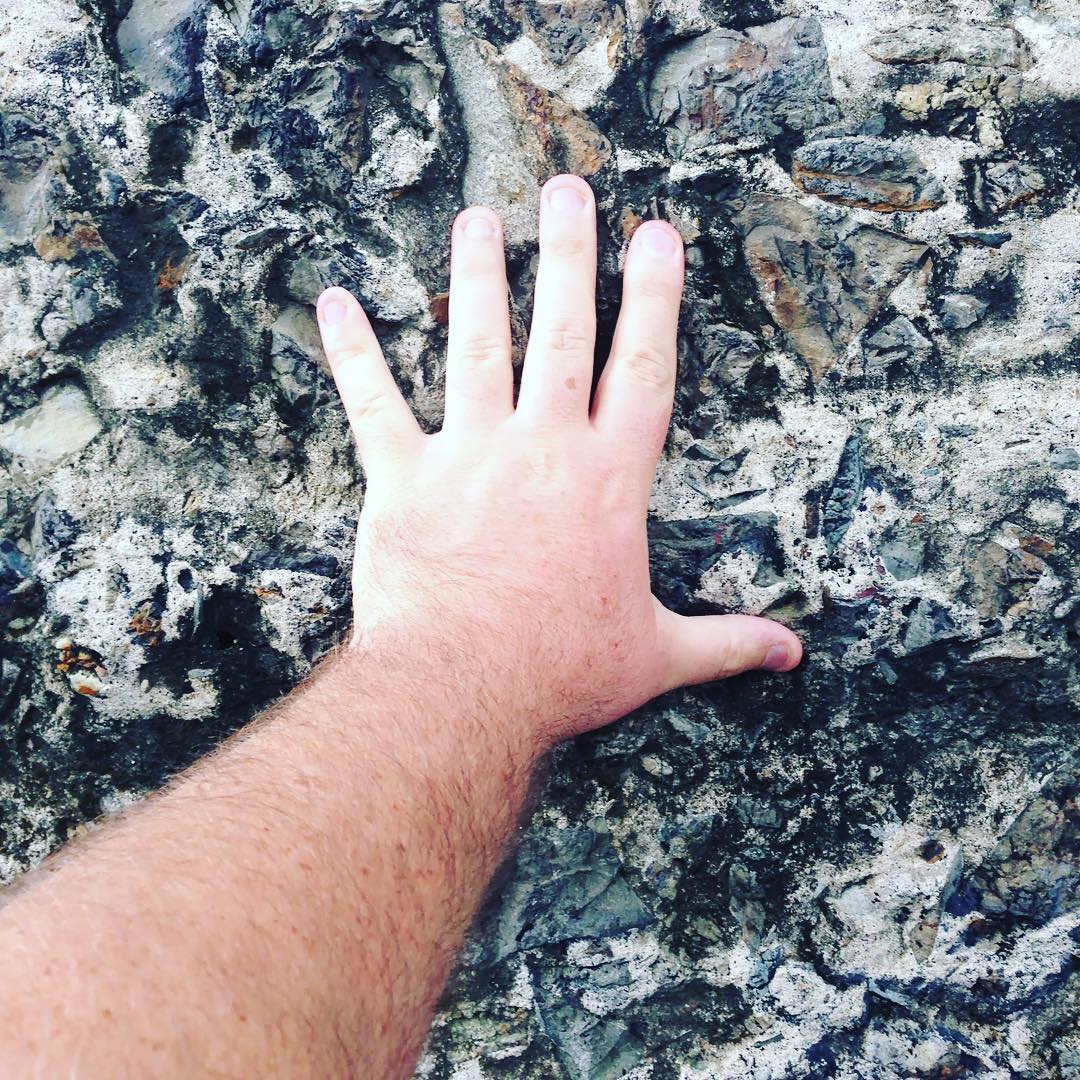 Placing your hand on one of the rock walls of the original Panama Canal is said to bring good luck