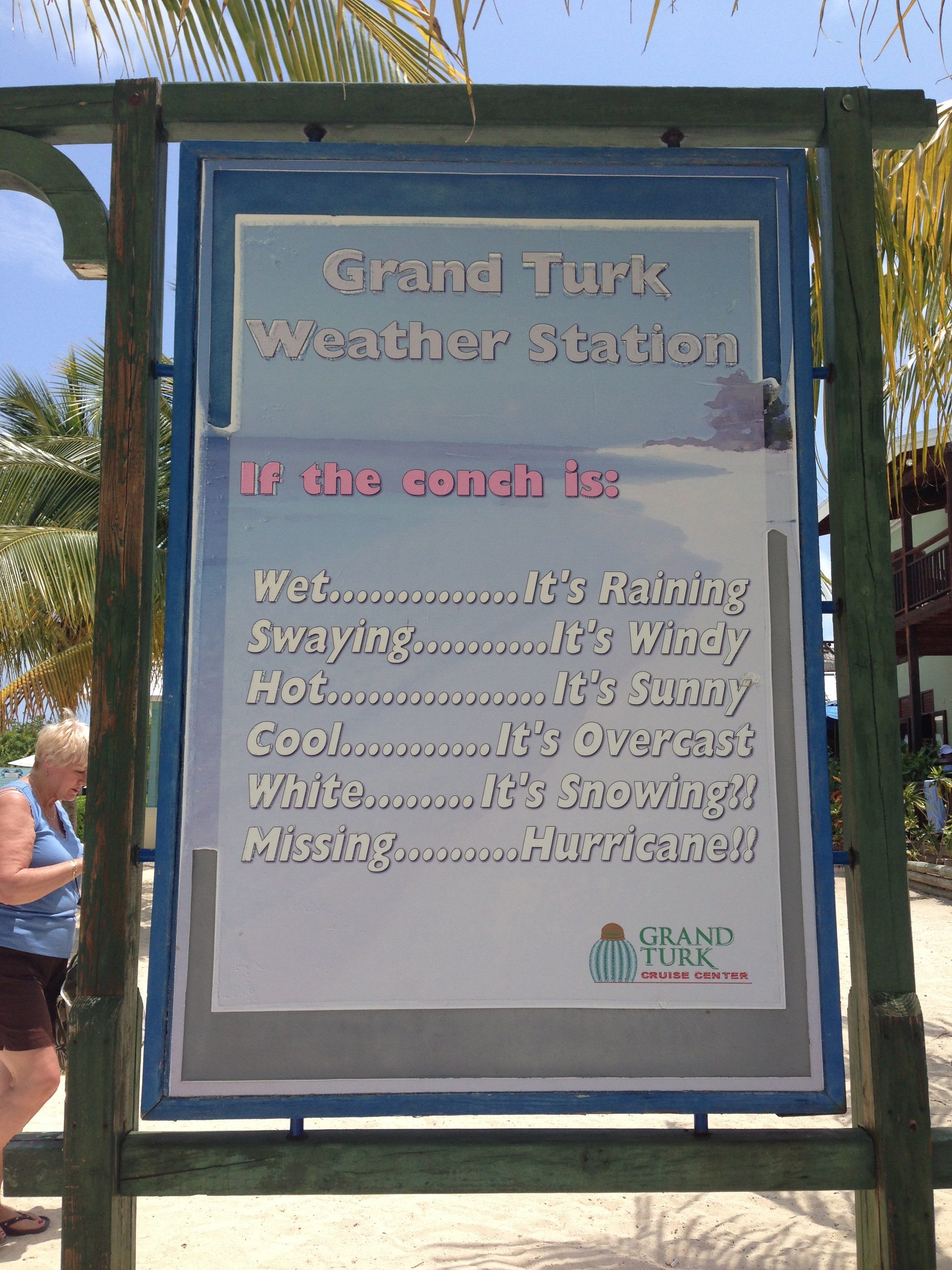 The Grand Turk Weather Station