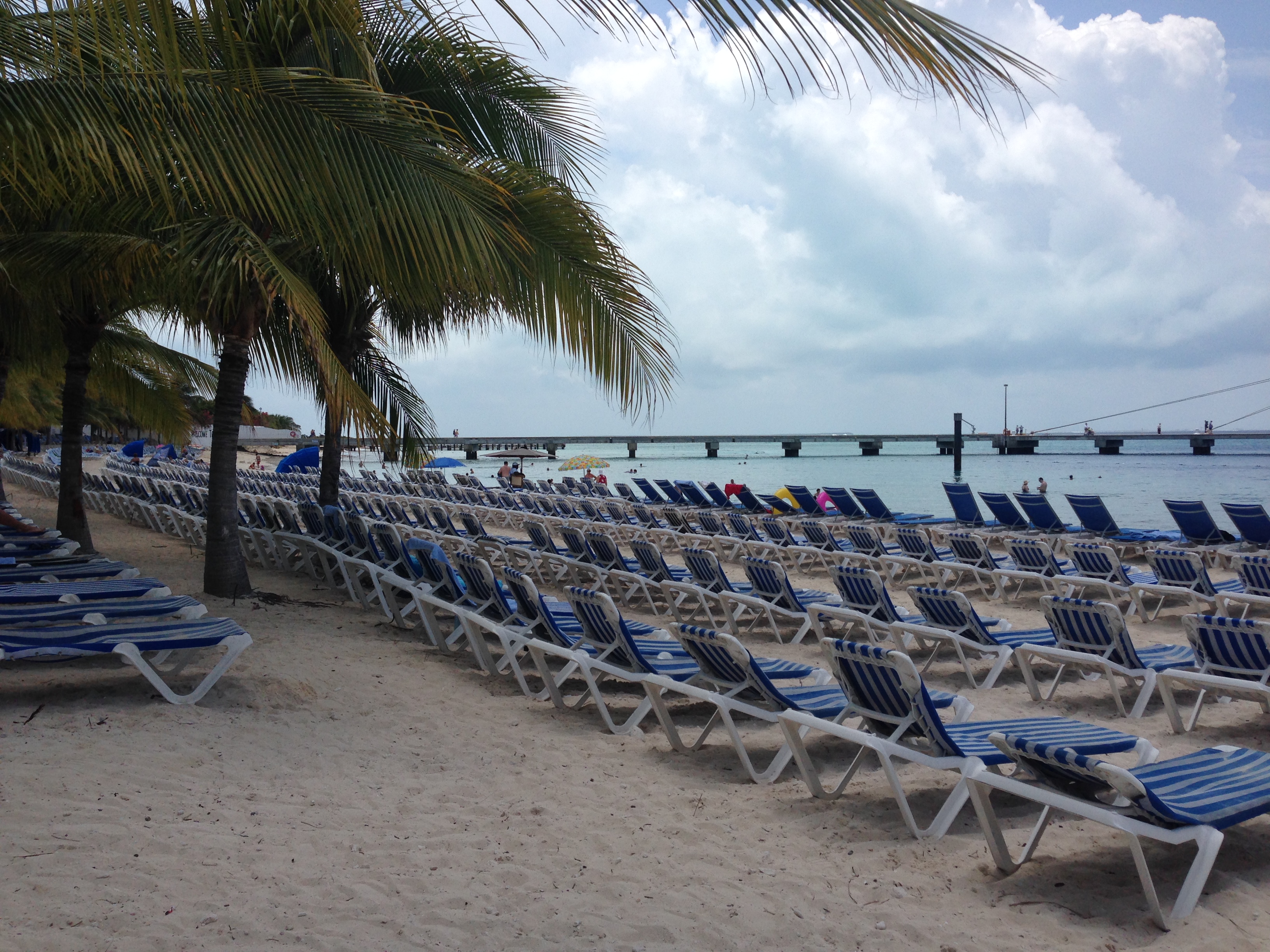 The public beach in Grand Turk