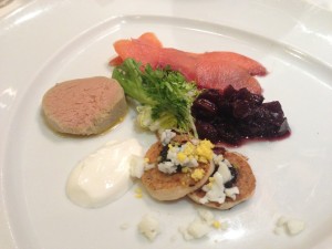 Le Cirque Trio served in the Pinnacle Grill on the ms Veendam during Le Cirque night