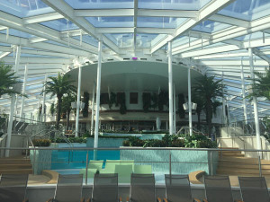 The Solarium Pool on Quantum of the Seas