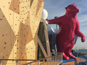 The Big Purple Bear on Quantum of the Seas