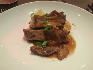 Szechuan Pork Short Ribs from Silk on Quantum of the Seas