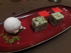 Strawberry Poundcake from Silk on Quantum of the Seas