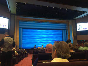 Royal Theatre before Mamma Mia! on Quantum of the Seas