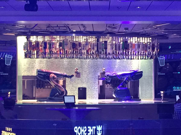 The Bionic Bar is working again on Quantum of the Seas... but for how long?