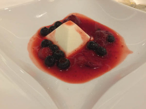 Yogurt Panna Cotta from Chic on Quantum of the Seas