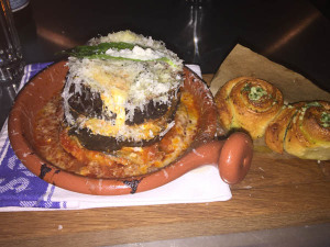 Aubergine Parmigiana from Jamie's Italian on Quantum of the Seas