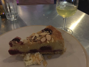 Berry Tart and Limoncello from Jamie's Italian on Quantum of the Seas