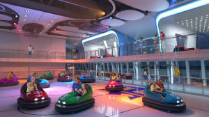 Bumper Cars on Quantum of the Seas