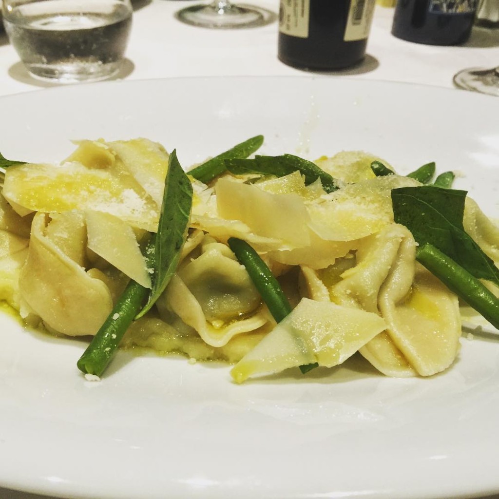 Pasta appetizer from Restaurante Italiano by Eataly on MSC Divina