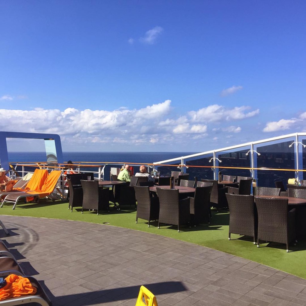 Disaronno Contemporary Terrace Garden Bar on MSC Divina