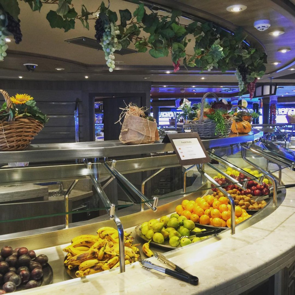 The Calumet and Manitou Buffets on MSC Divina