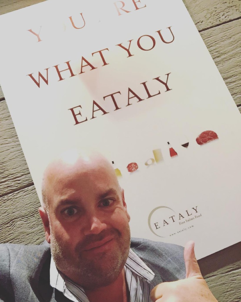 Yours truly at Eataly Steakhouse on MSC Divina