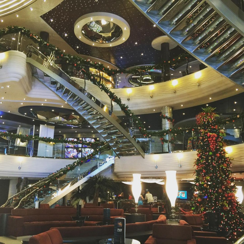 The Atrium of the MSC Divina