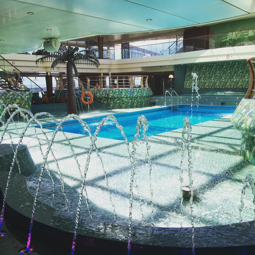 The Solarium Pool on the MSC Divina