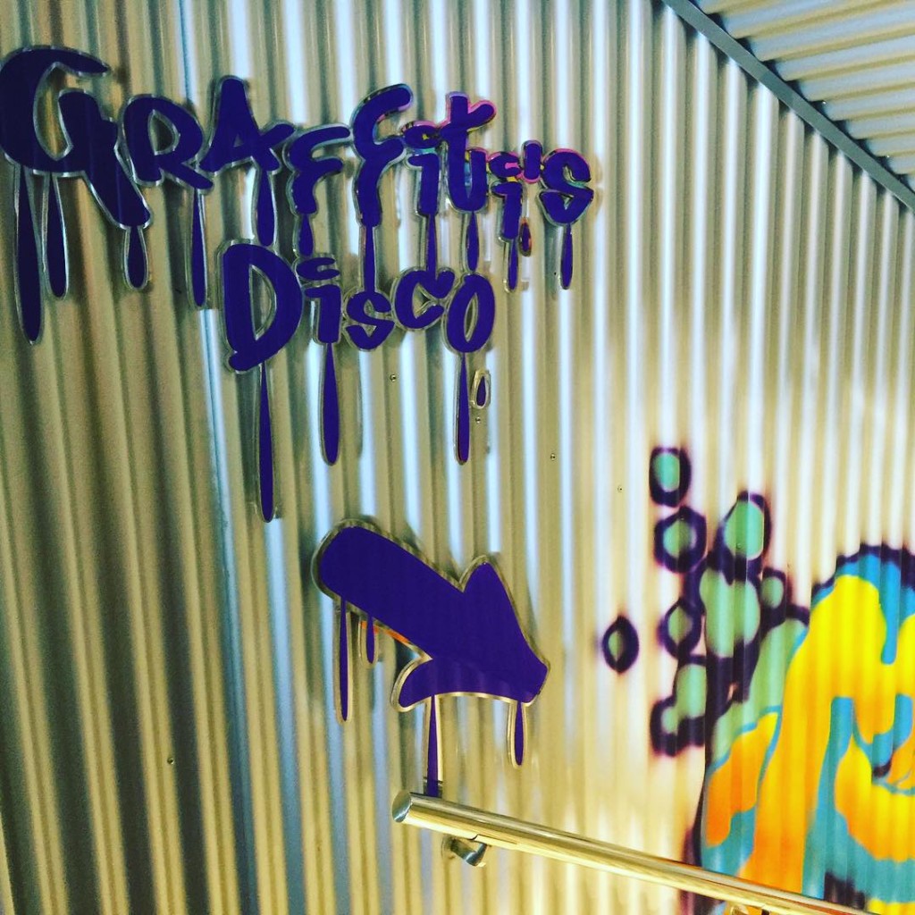 Graffiti's Disco, the kid's club, on the MSC Divina