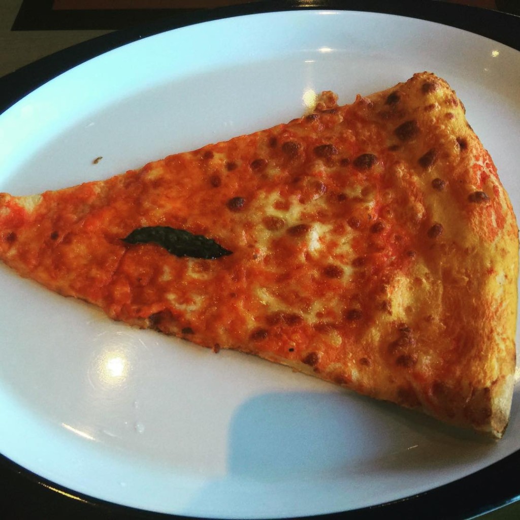 A great slice of pizza from the buffet on the MSC Divina