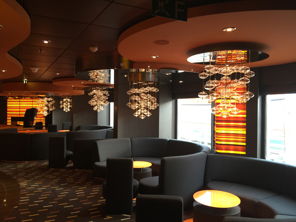 The Golden Lounge on MSC Divina