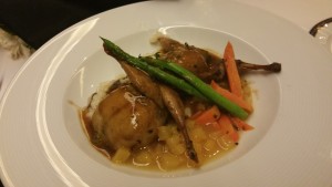 Poultry Entree from the main dining room on Holland America Line's ms Eurodam