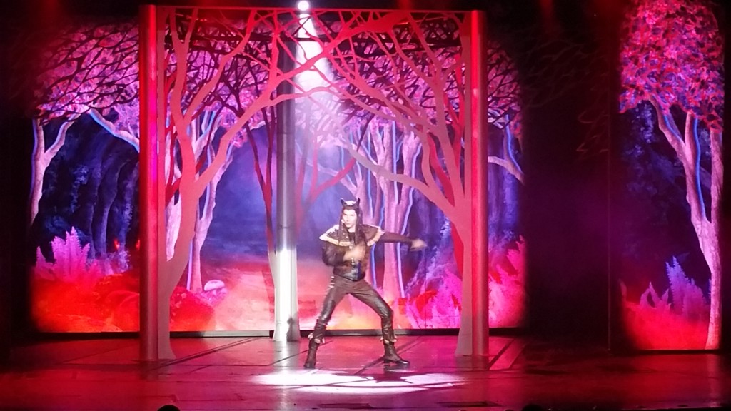 Scenes from the show "Ever After" onboard Holland America Line's ms Eurodam