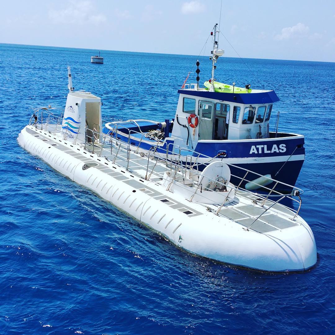 The Atlantis Submarine in Grand Cayman