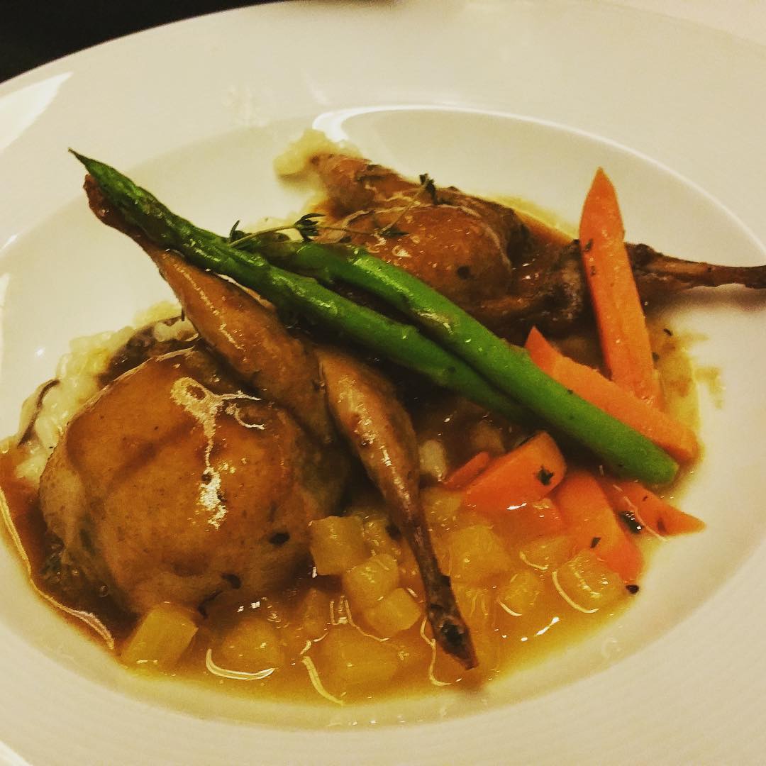 Roasted Chicken from the main dining room on Holland America Eurodam