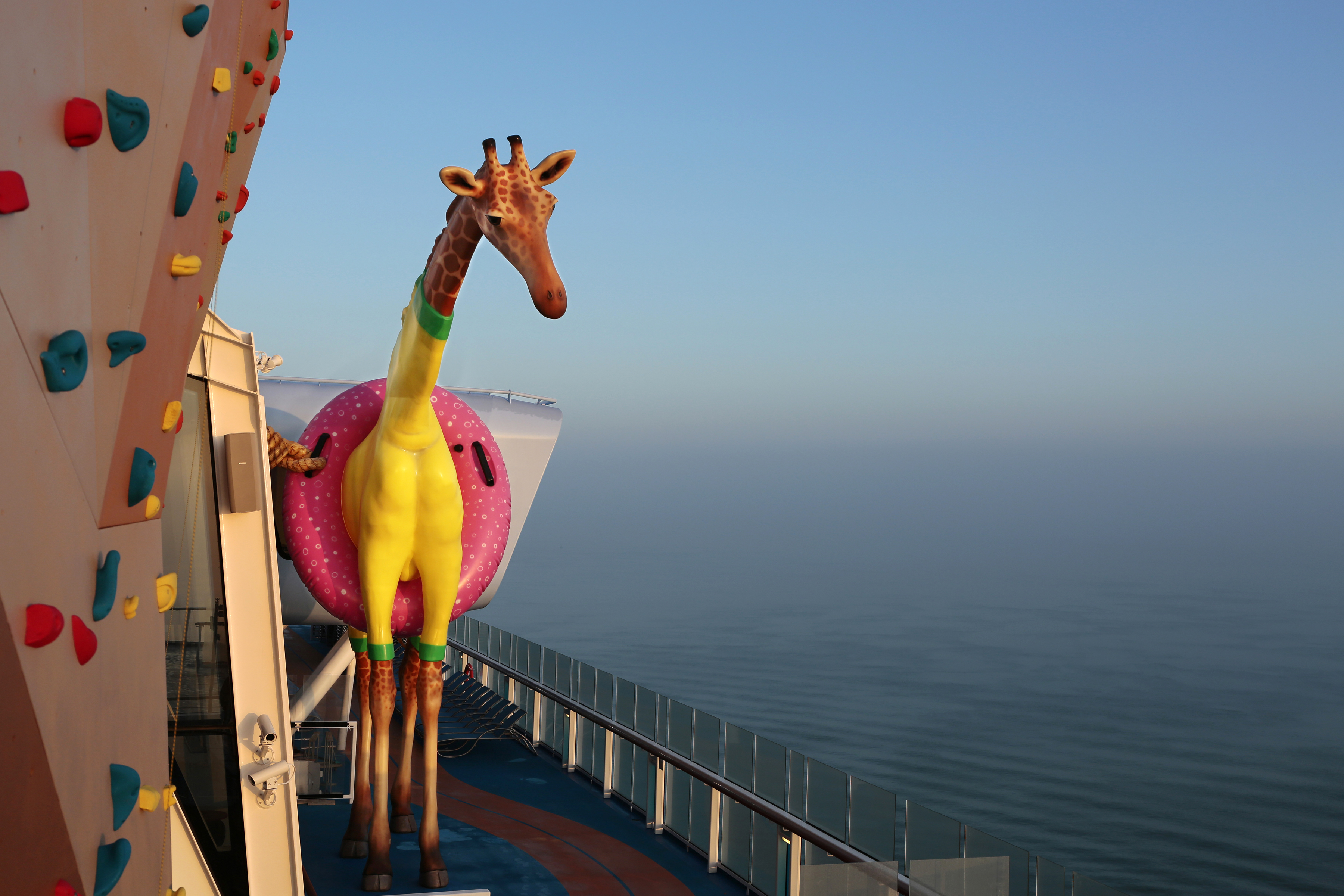 Artwork Aft Deck - Girafe - Deck 14 Aft Starboard Anthem of the Seas - Royal Caribbean International