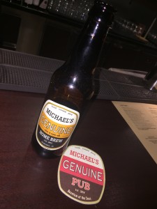 Michael's Genuine Home Brew, a craft beer available on Royal Caribbean International's Quantum of the Seas and Anthem of the Seas.