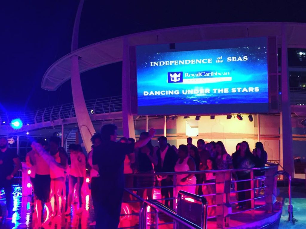 Dancing Under the Stars on Independence of the Seas