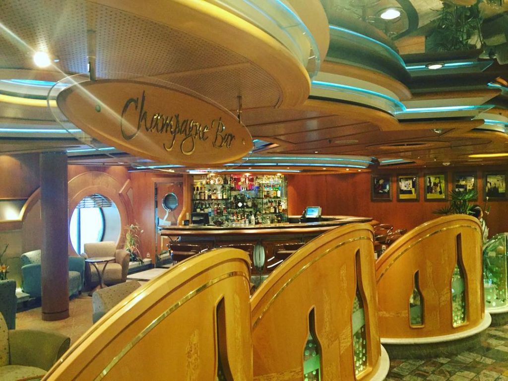 Champagne Bar on Independence of the Seas