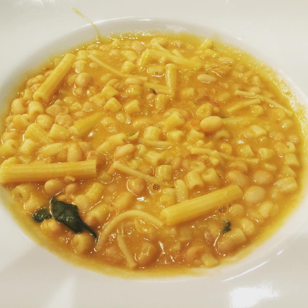 Pasta Fagioli from Italian Night on MSC Divina