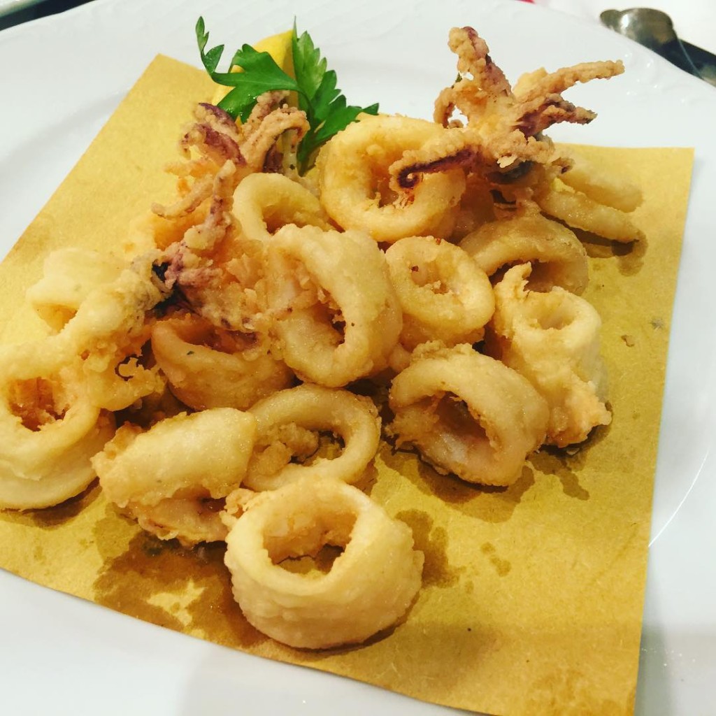 Fried Calamari from Italian Night on MSC Divina