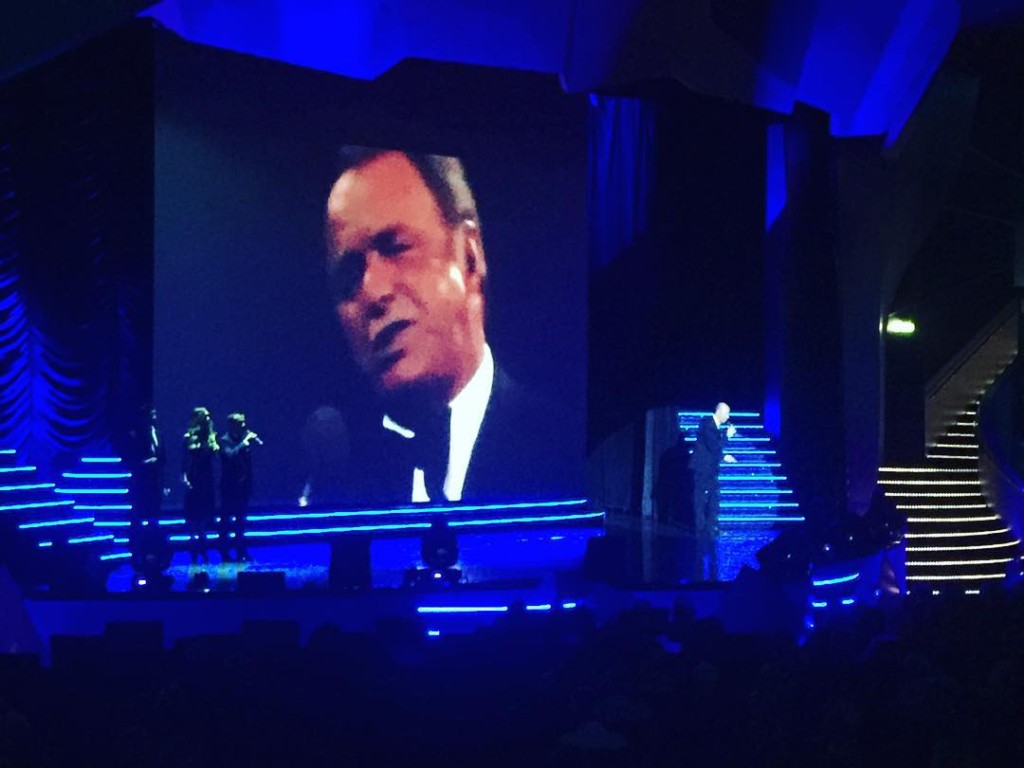 The Frank Sinatra tribute show on MSC Divina