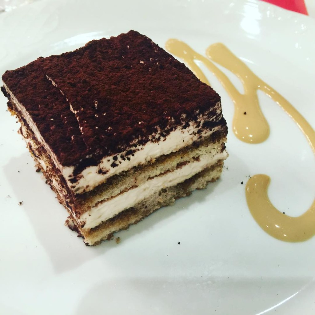 Tiramisu from Italian Night on MSC Divina