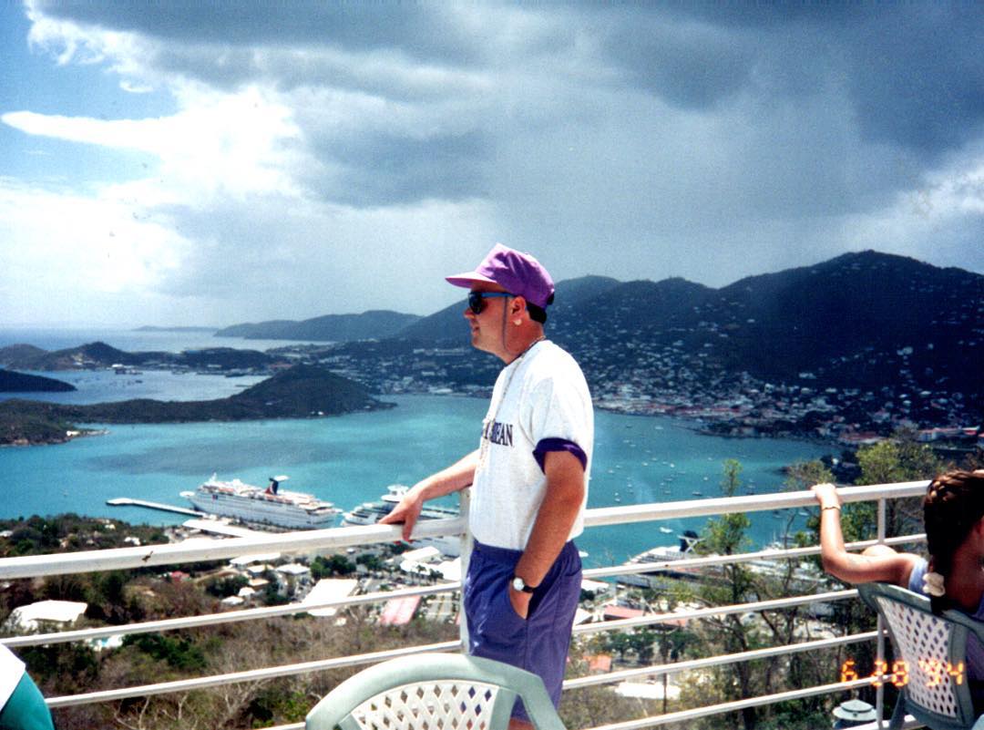 Flashback to 1994 when I was on my first cruise making a stop in St. Thomas