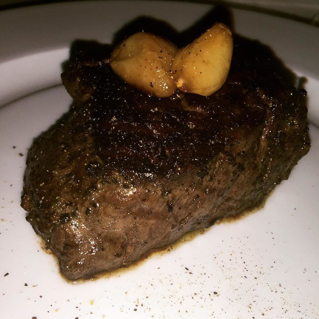 9oz filet from Chips Grill on Independence of the Seas