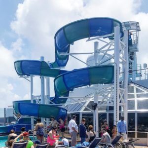 Waterslides on Carnival Splendor