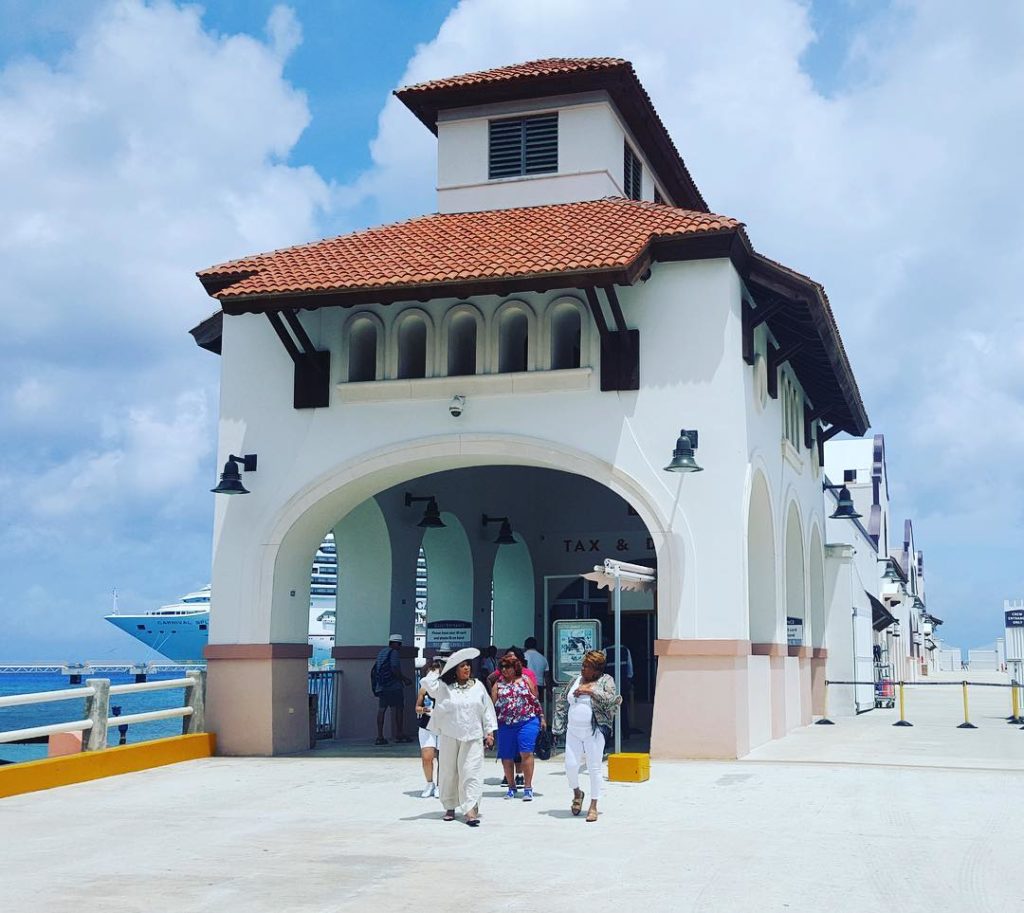 The Puerto Maya Cruise Port in Cozumel