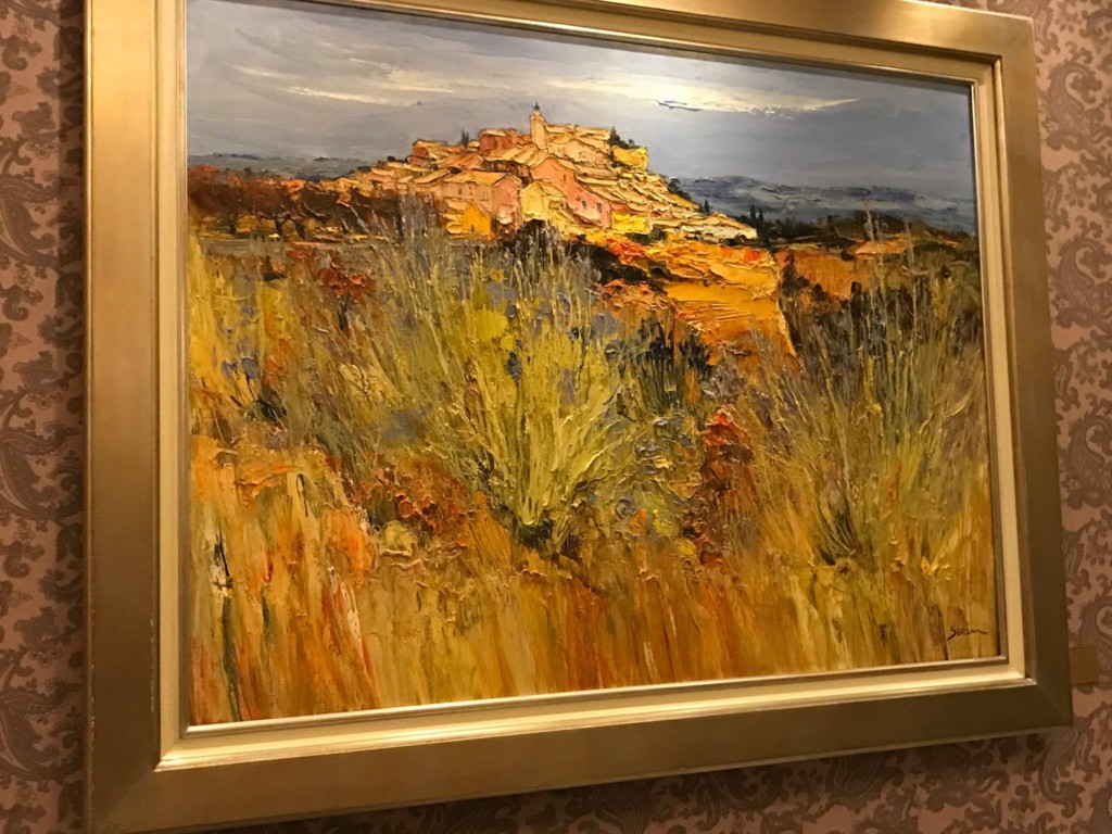 Artwork onboard Oceania Cruises, Marina