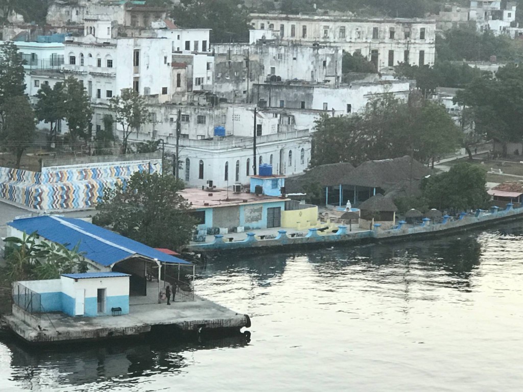 Views of Terminal Sierra Maestra, Port of Havana, Cuba.