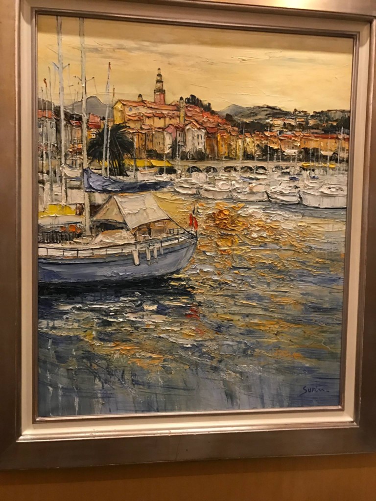 Artwork onboard Oceania Cruises, Marina